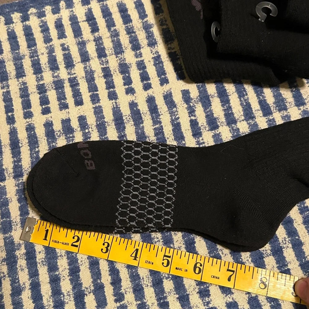 NWOT Bombas Black Calf Socks